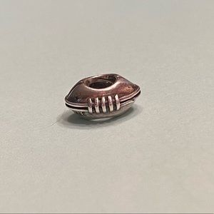 Authentic Pandora Retired Football Charm